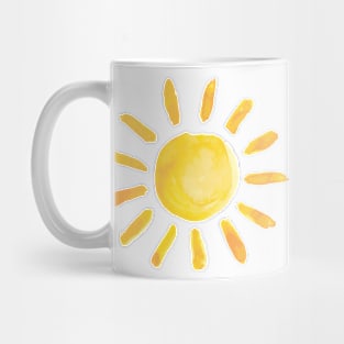 Sun Orange Summer Mug